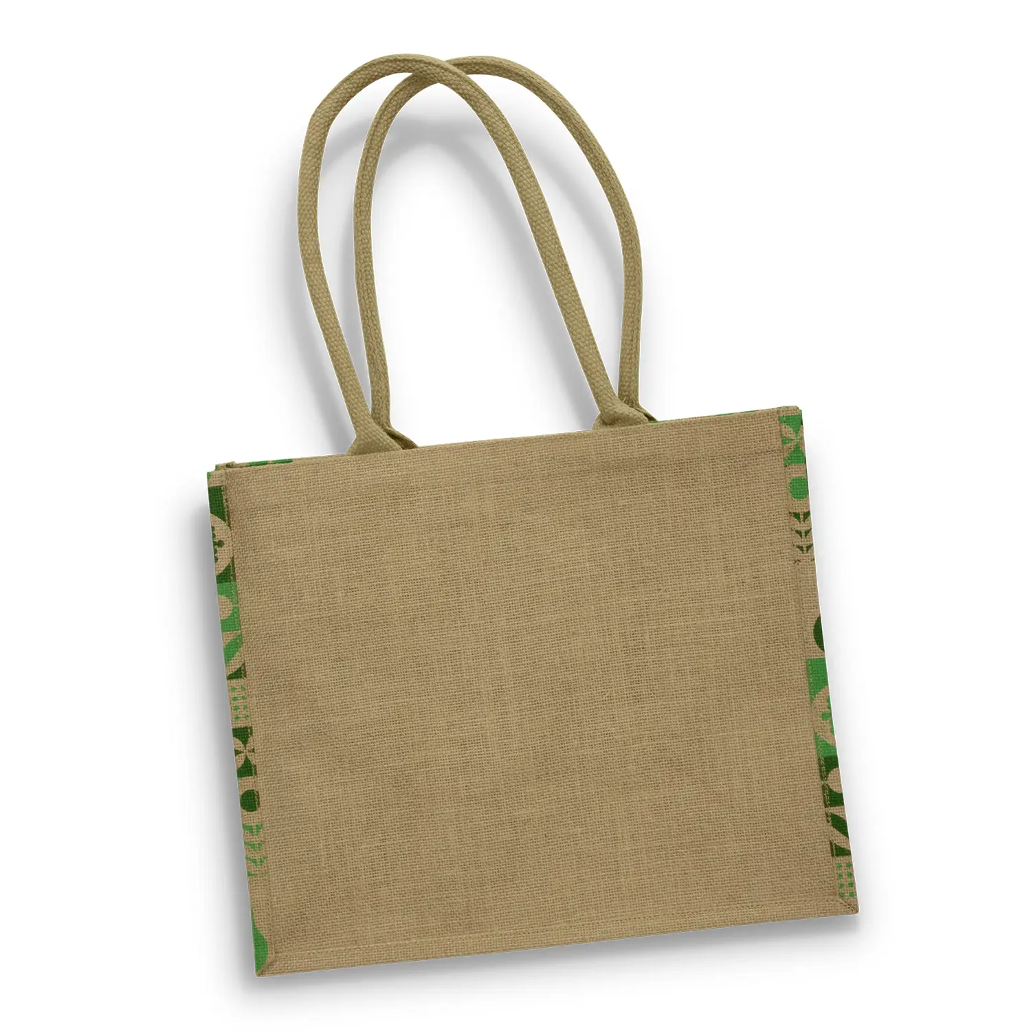 Torino Jute Tote Bag - Image 2
