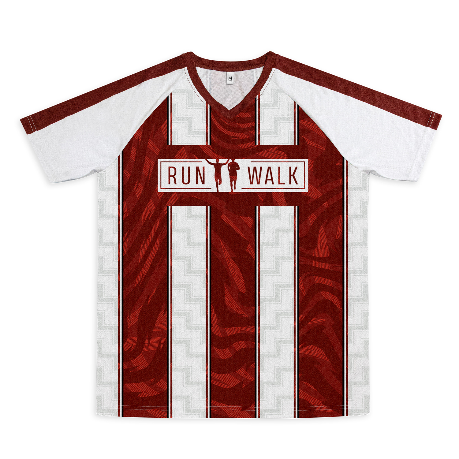 Custom Mens Active V-Neck T-Shirt - Image 2