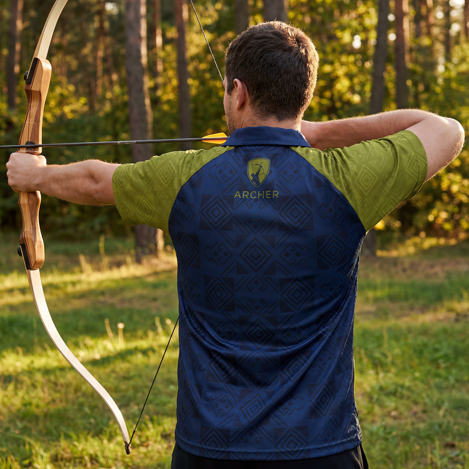 Custom Mens Active Polo - Image 8