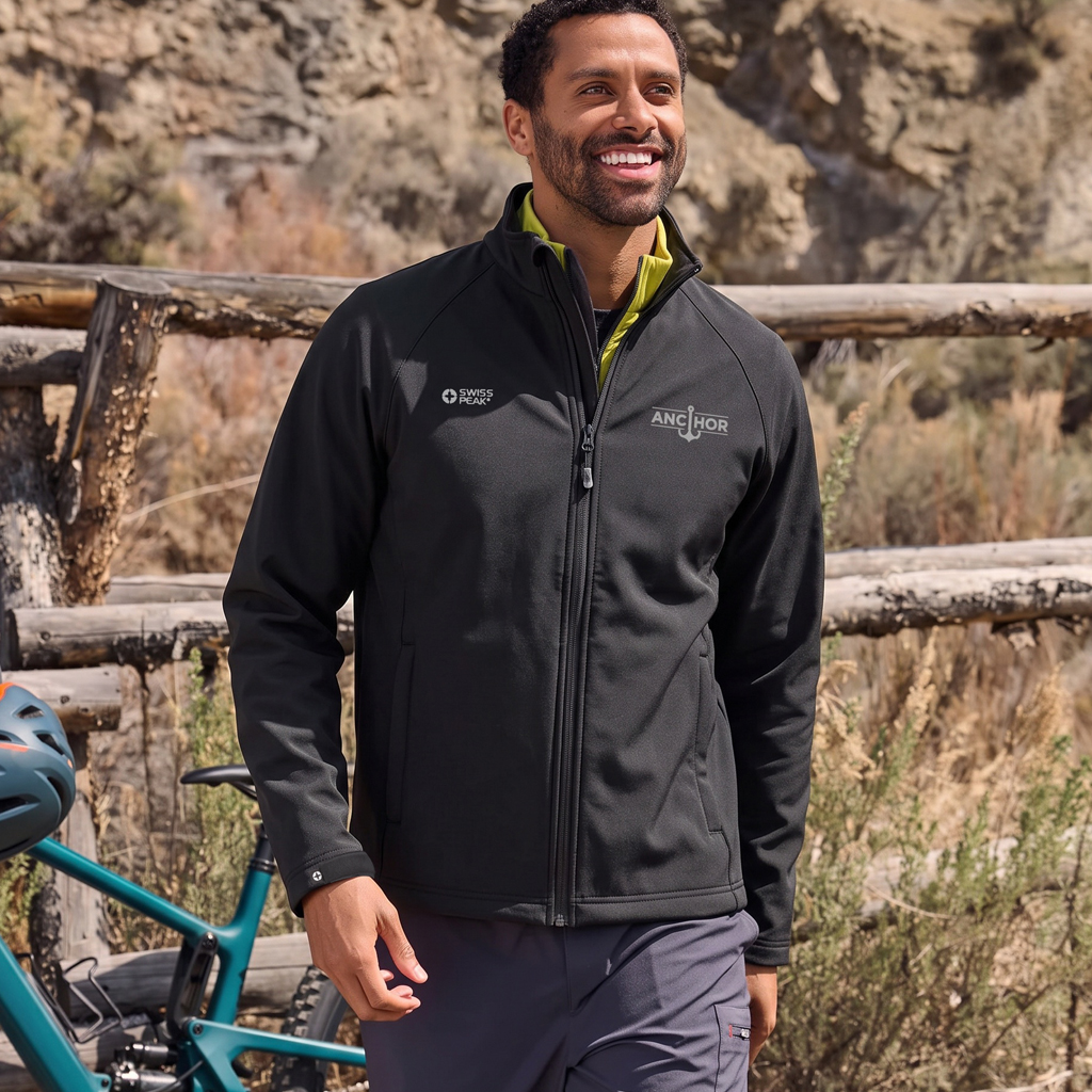 Swiss Peak Urban Unisex Softshell Jacket - Image 10
