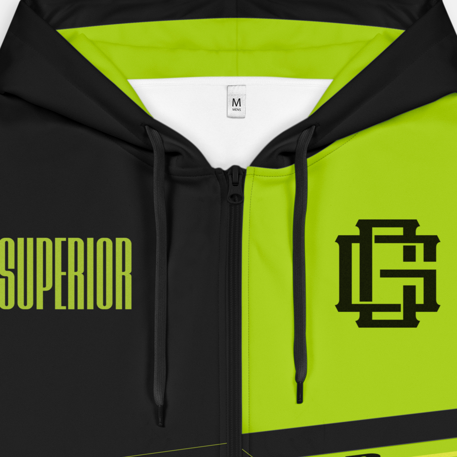 Custom Mens Active Zipped Hoodie - Image 6