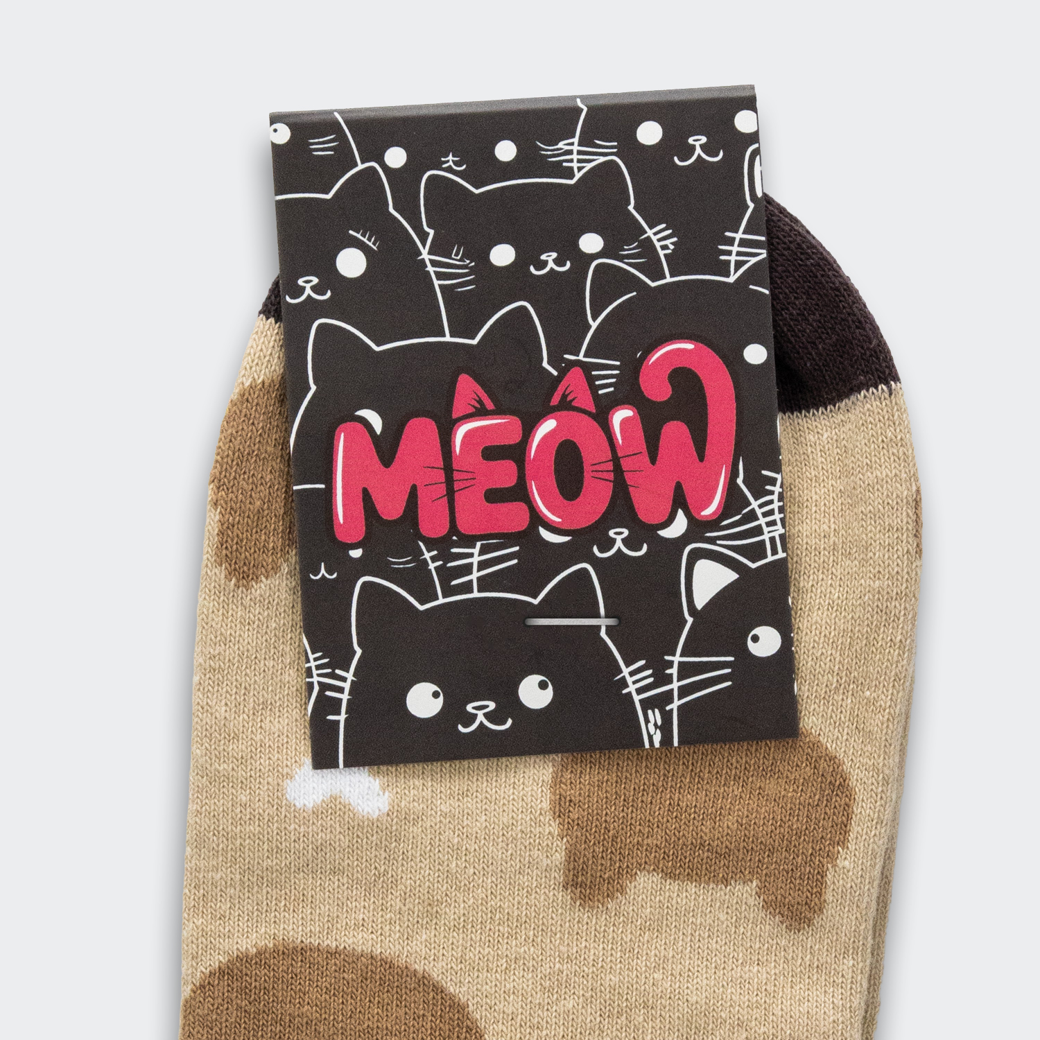 Pixel Knitted Ankle Socks - Image 2