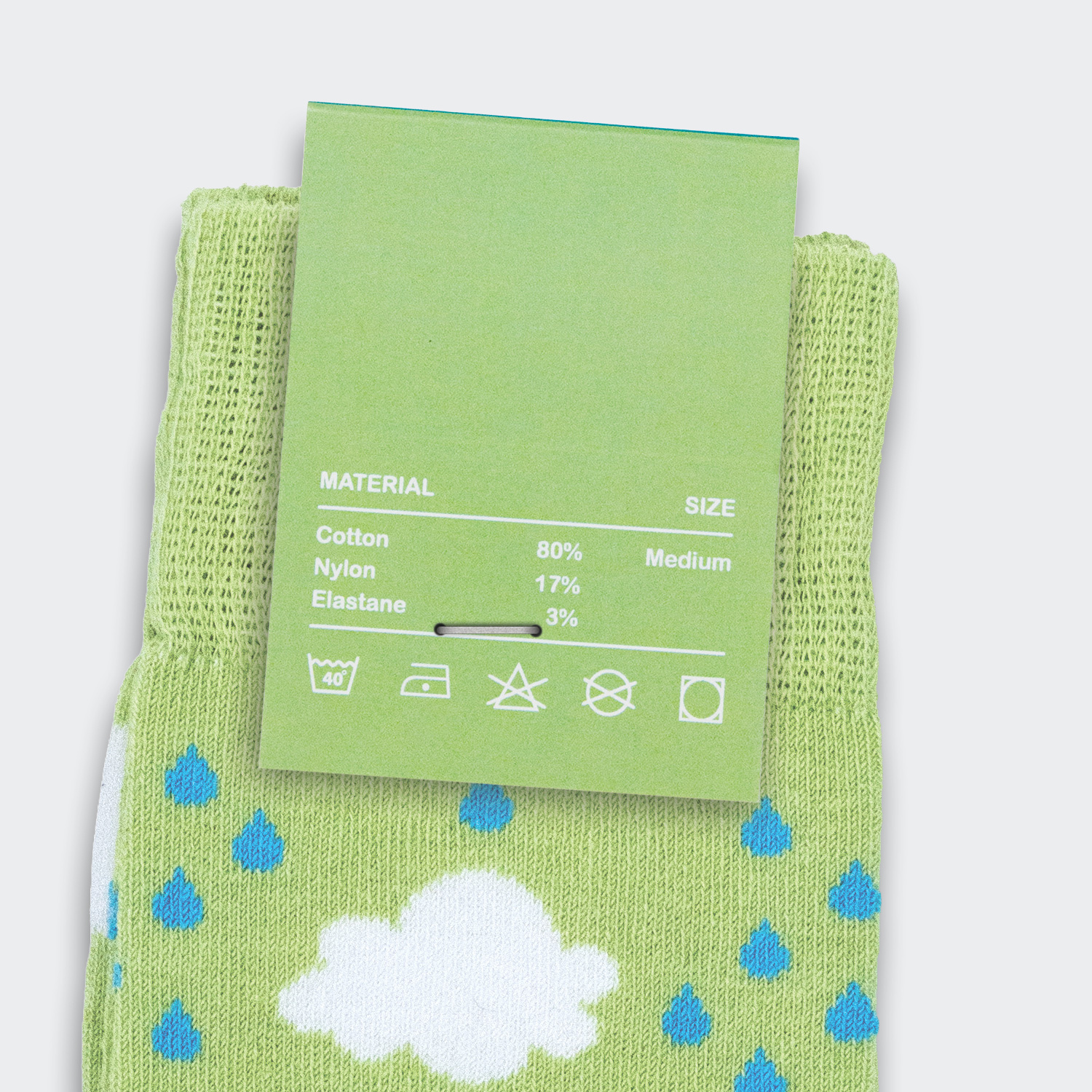 Pixel Knitted Business Socks - Image 3