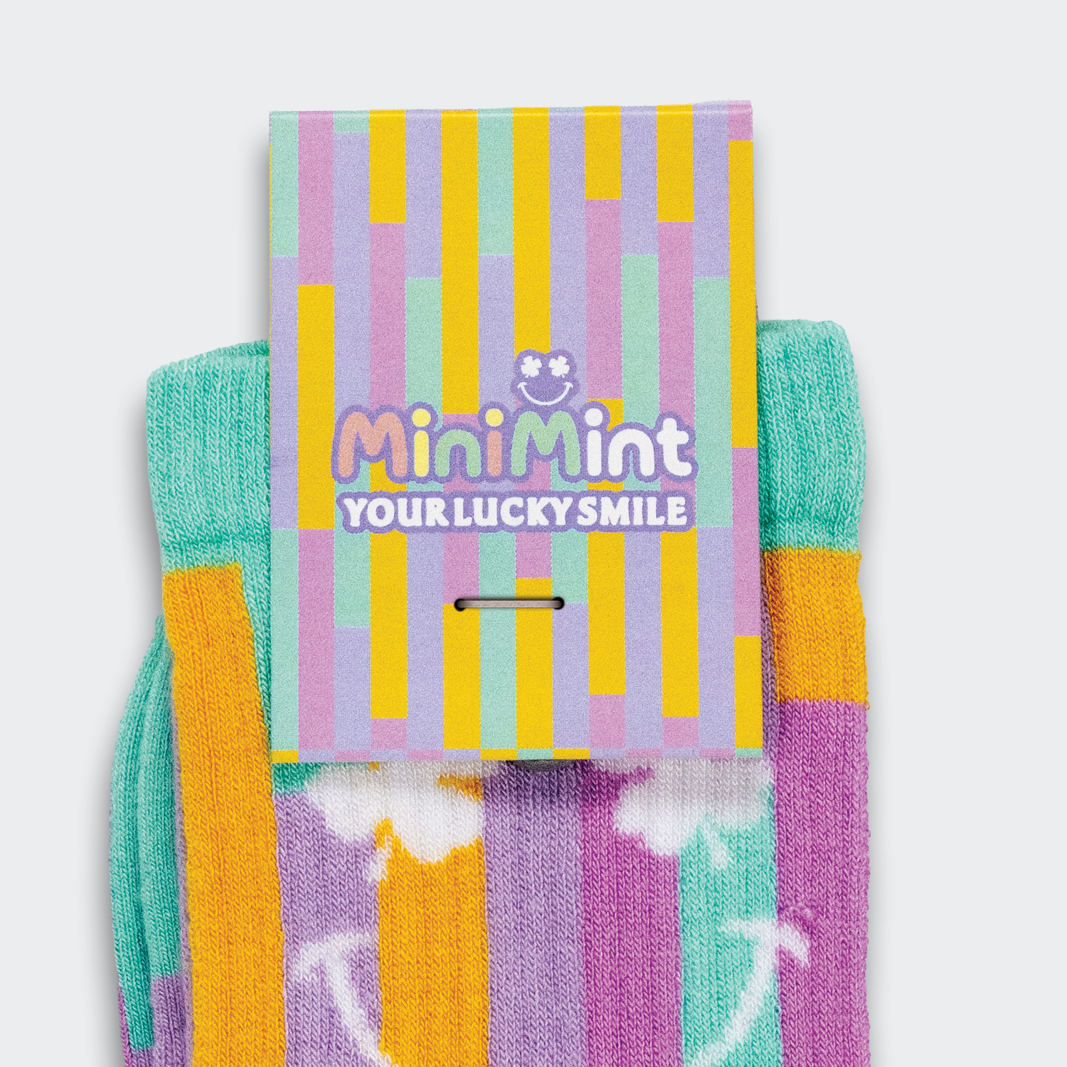 Pixel Knitted Bamboo Socks - Image 2