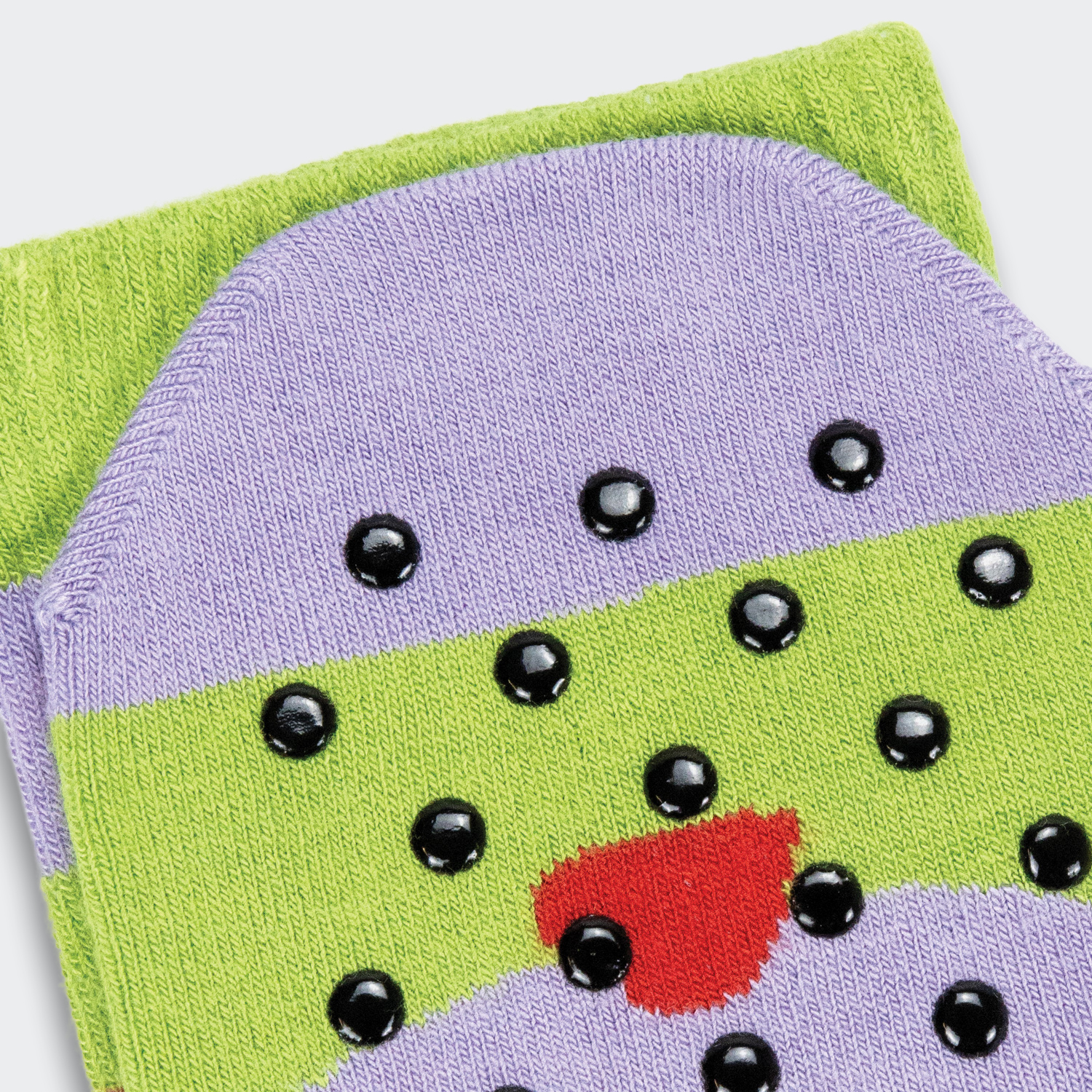 Pixel Knitted Bamboo Grip Socks - Image 4