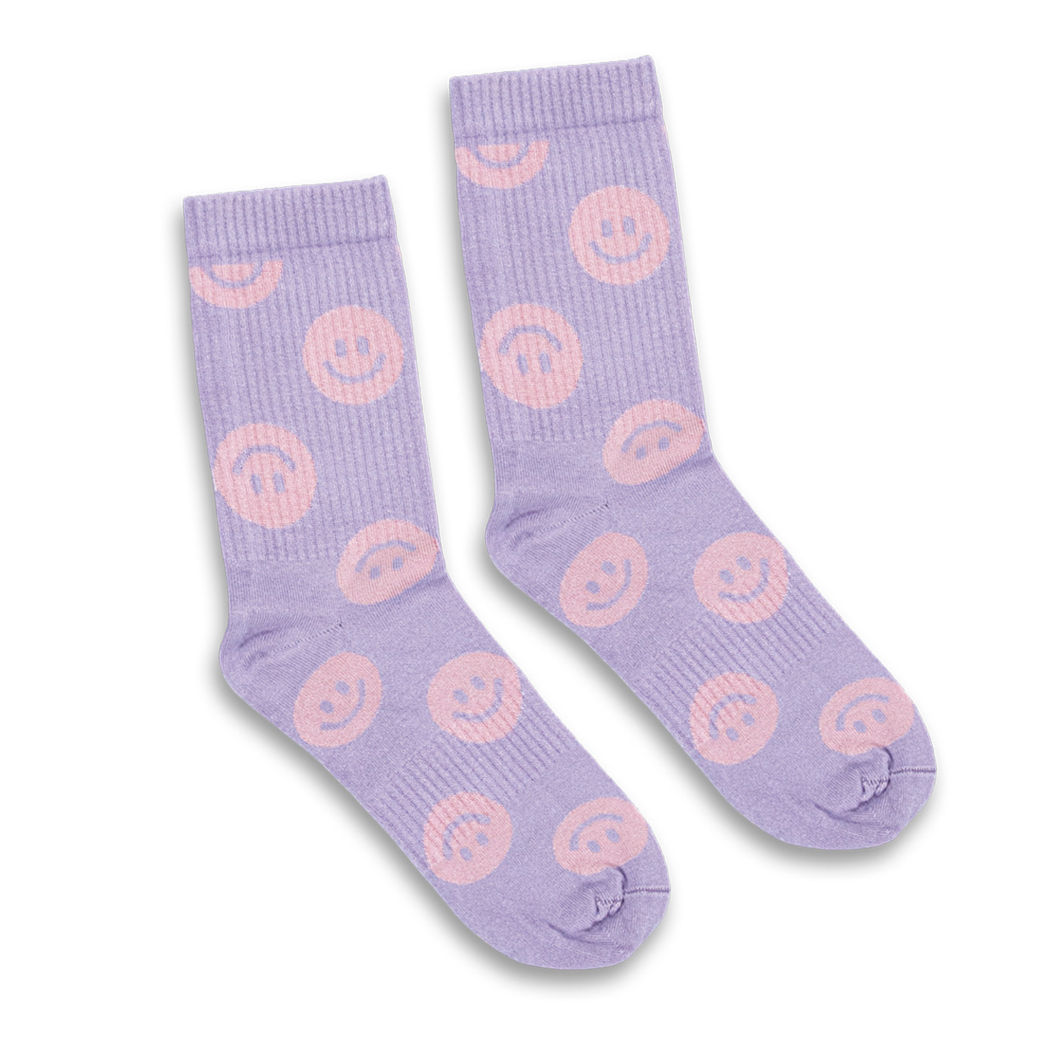 Pixel Knitted Bamboo Crew Socks - Set of 2 - Image 2