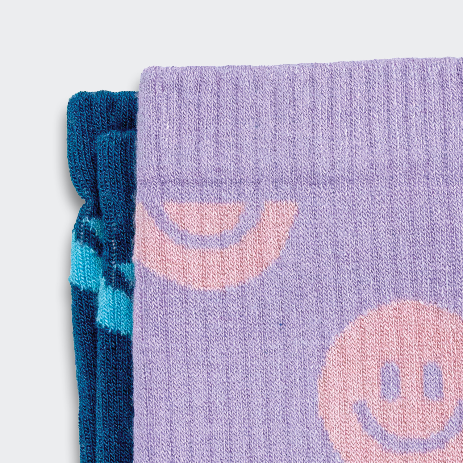 Pixel Knitted Bamboo Crew Socks - Set of 2 - Image 6