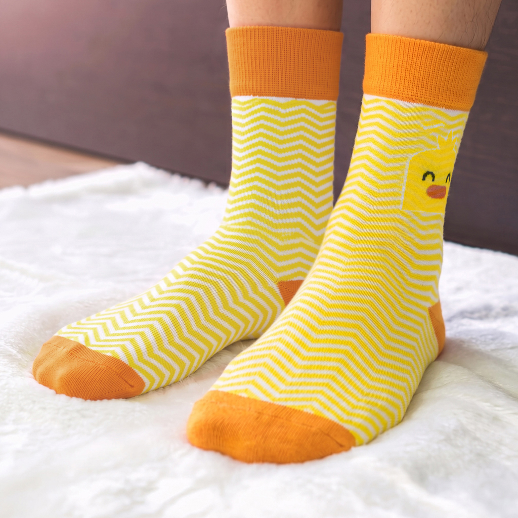 Pixel Knitted Business Socks - Set of 2 - Image 7