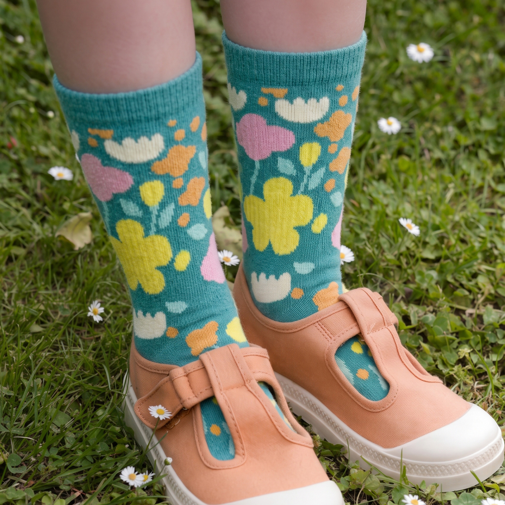 Jolly Knitted Bamboo Kids Socks - Image 5