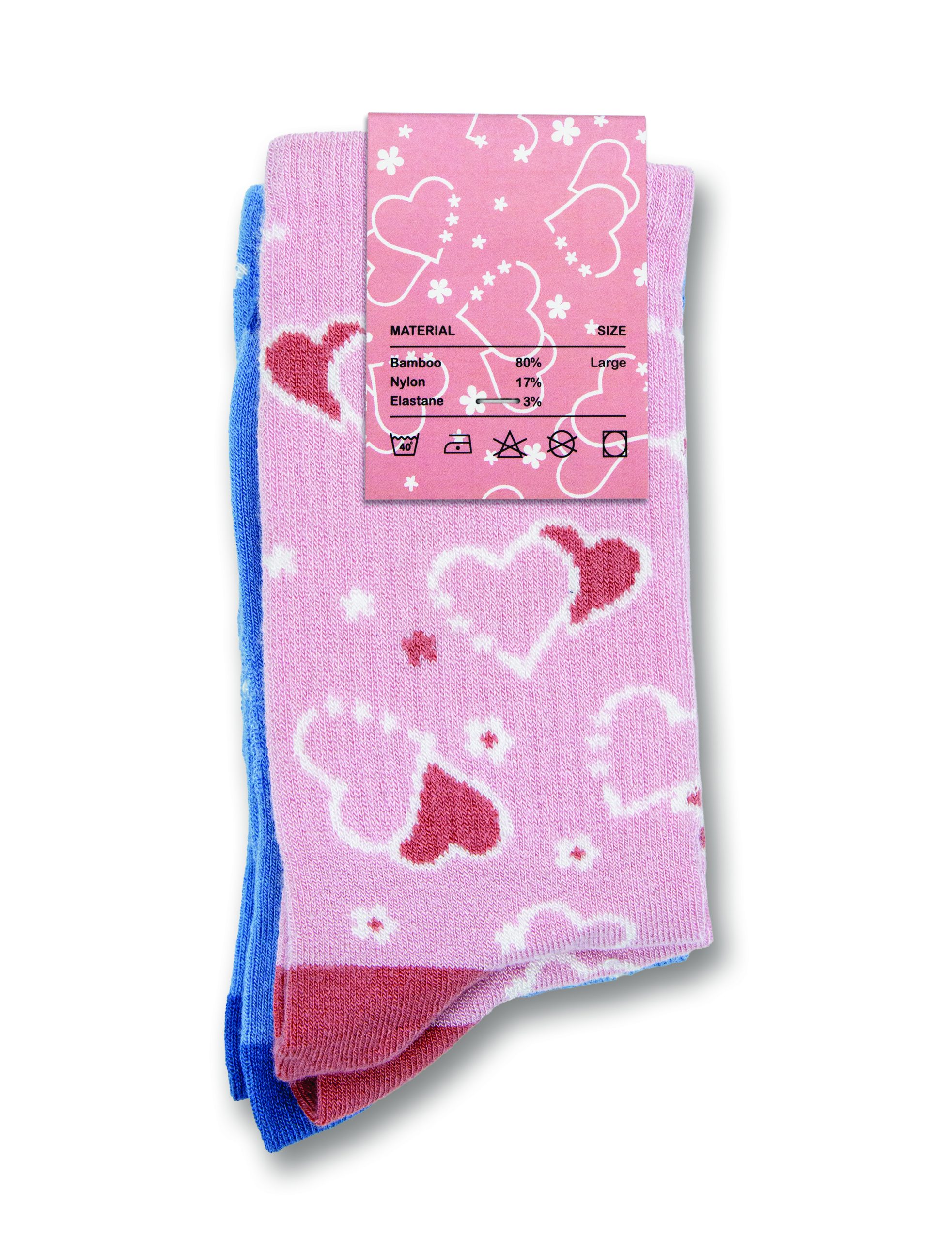 Jolly Knitted Bamboo Kids Socks - Set of 2 - Image 5