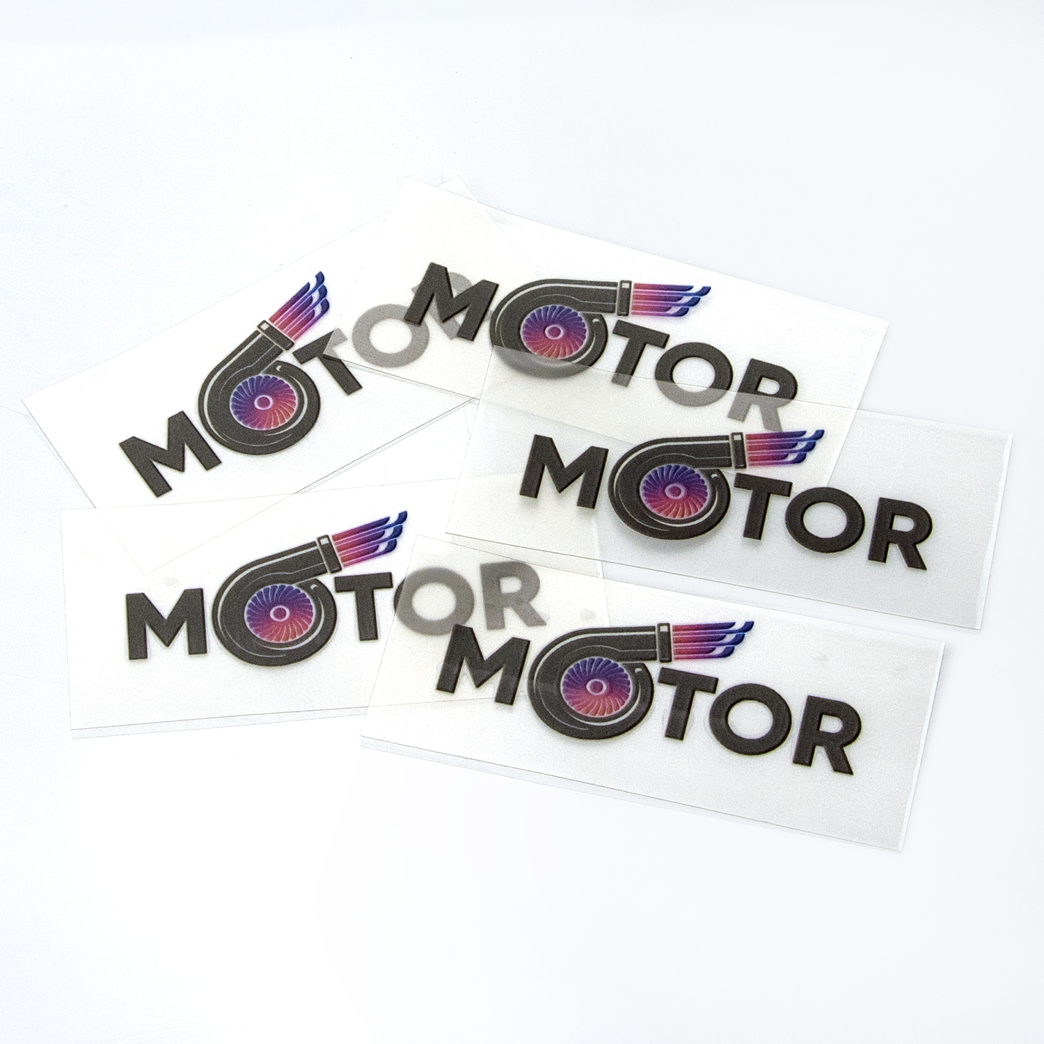 Prism Print - 55 x 24mm Sticker - Image 2