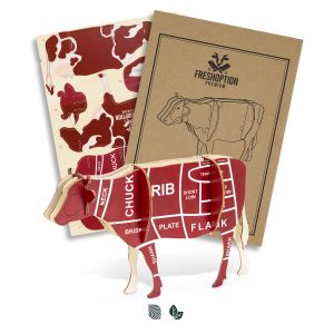 BRANDCRAFT Cow Wooden Model