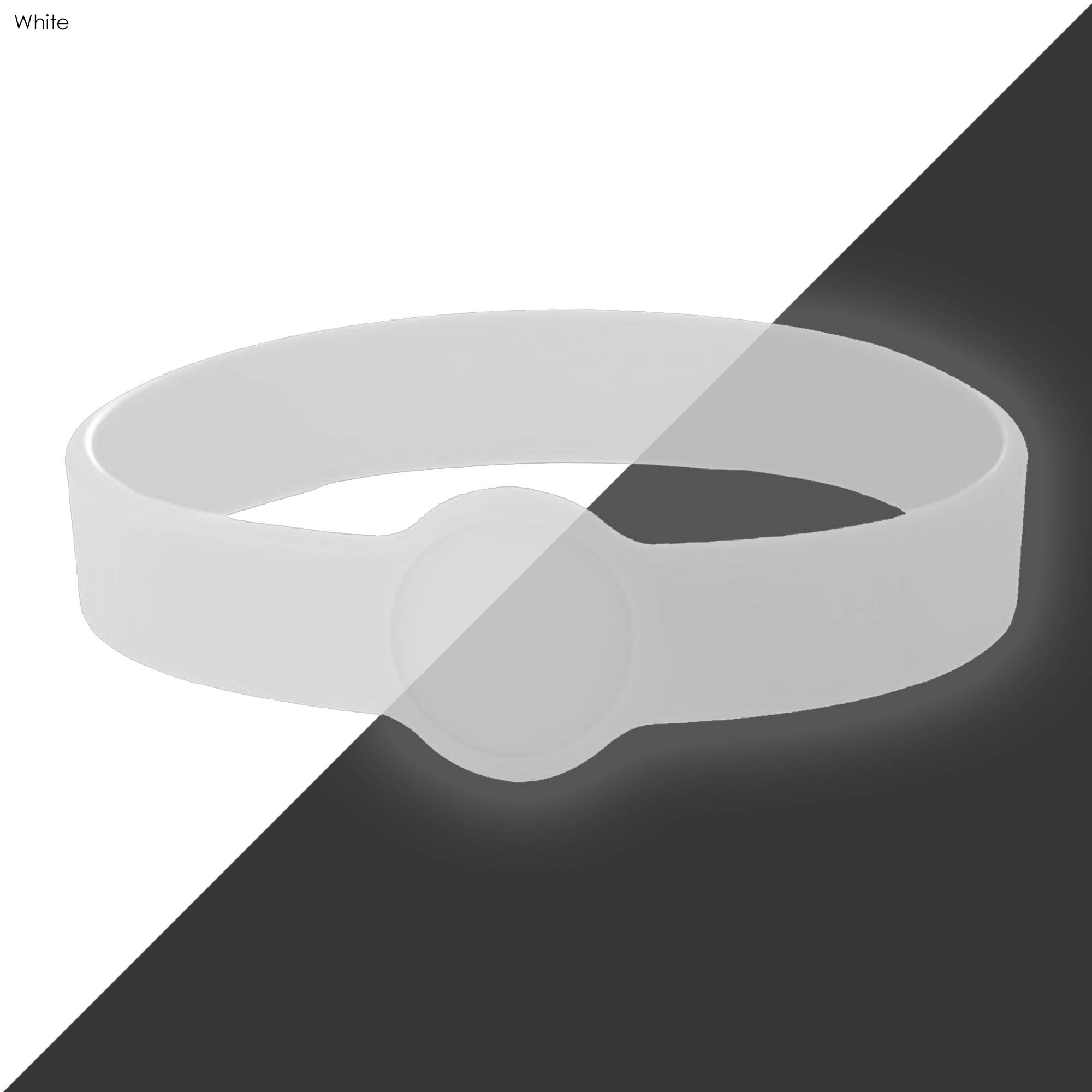 Neon Glow Silicone Wrist Band Custom Design - Image 3