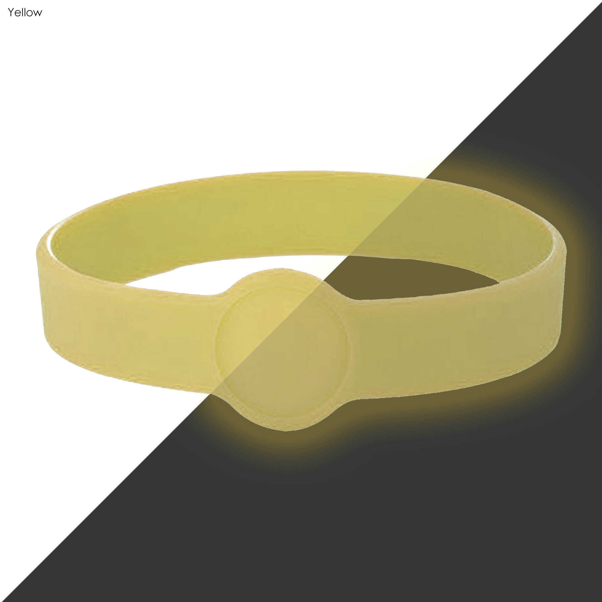 Neon Glow Silicone Wrist Band Custom Design - Image 5