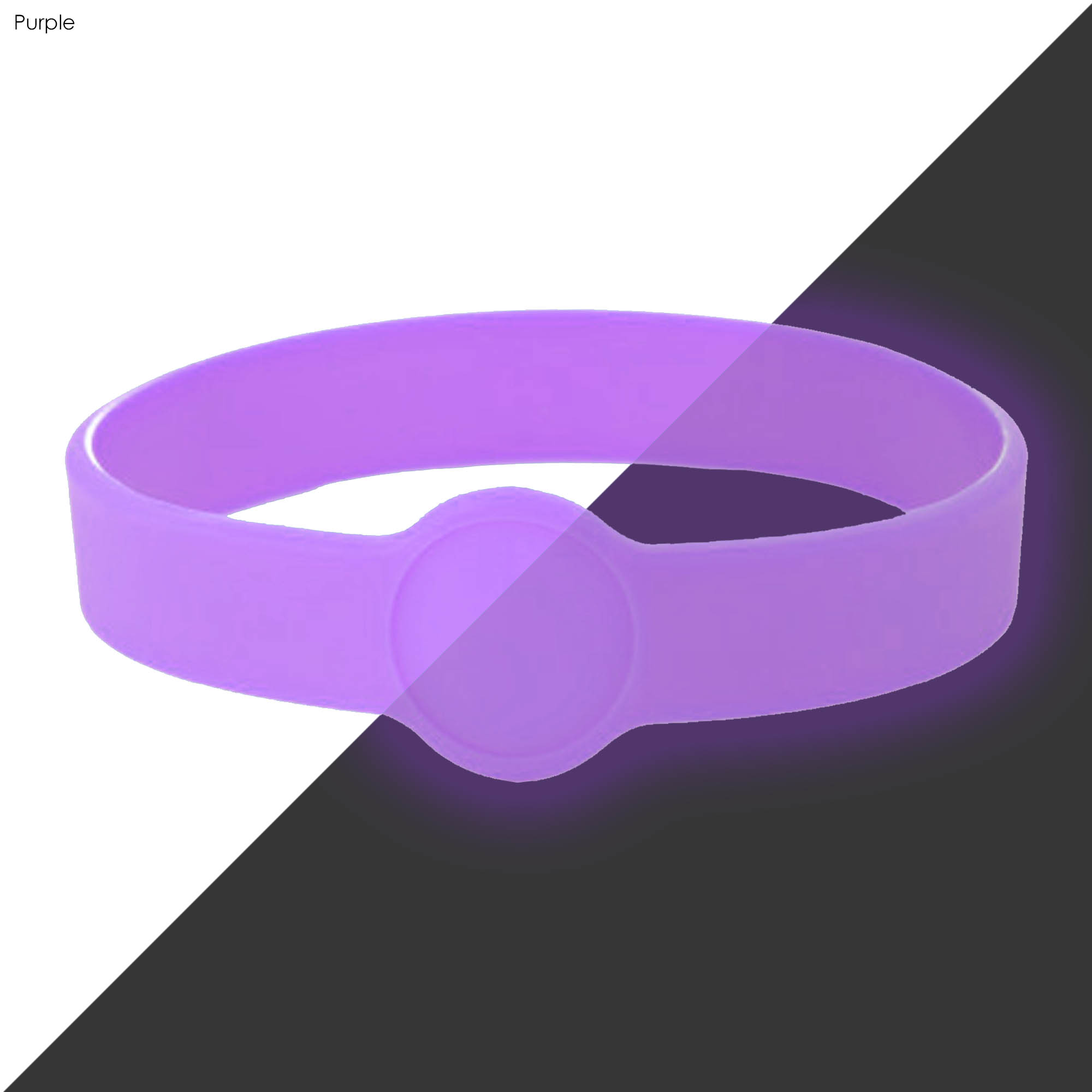 Neon Glow Silicone Wrist Band Custom Design - Image 9