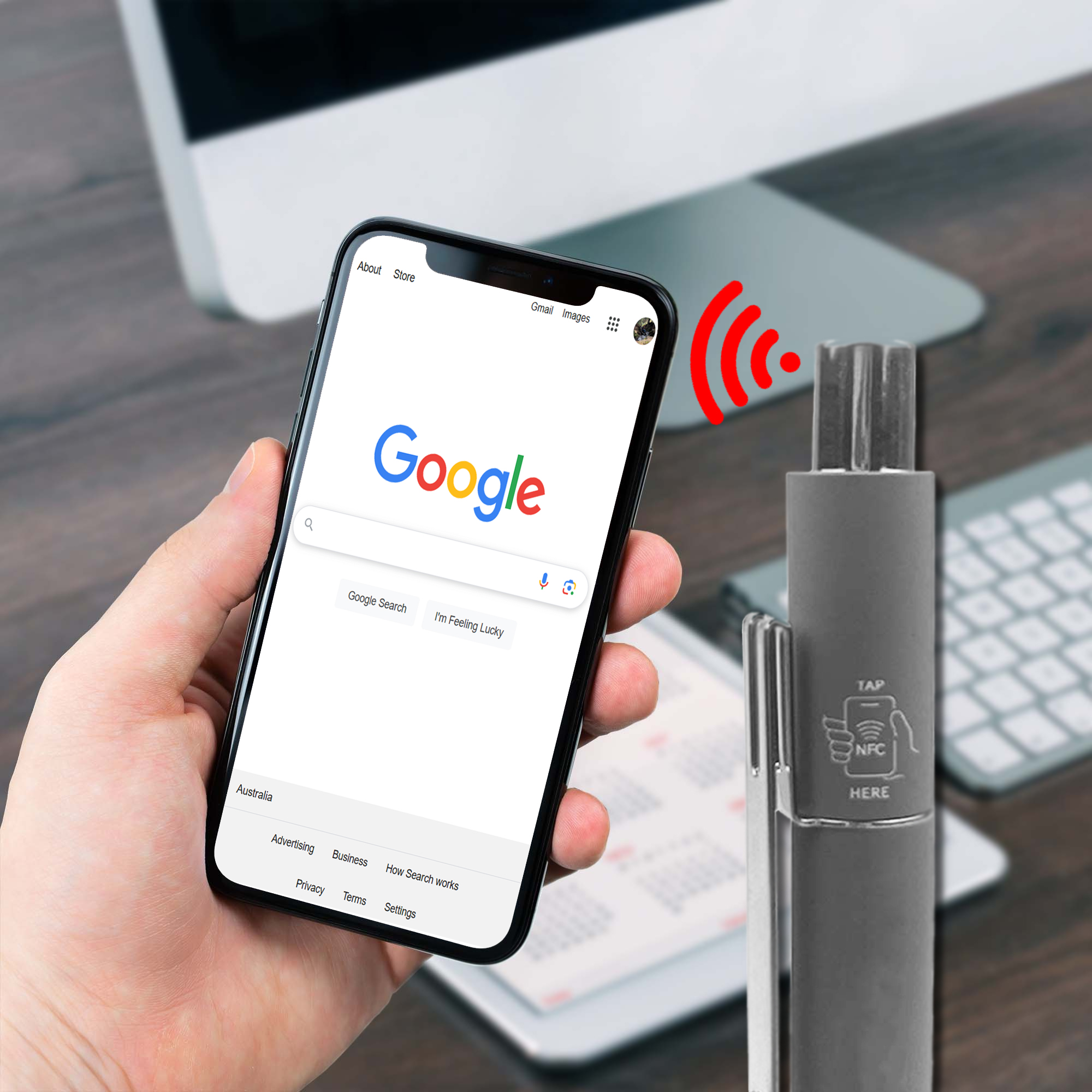 NFC Touchview Metal Pen