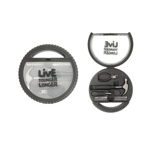 Car wheel tool kit
