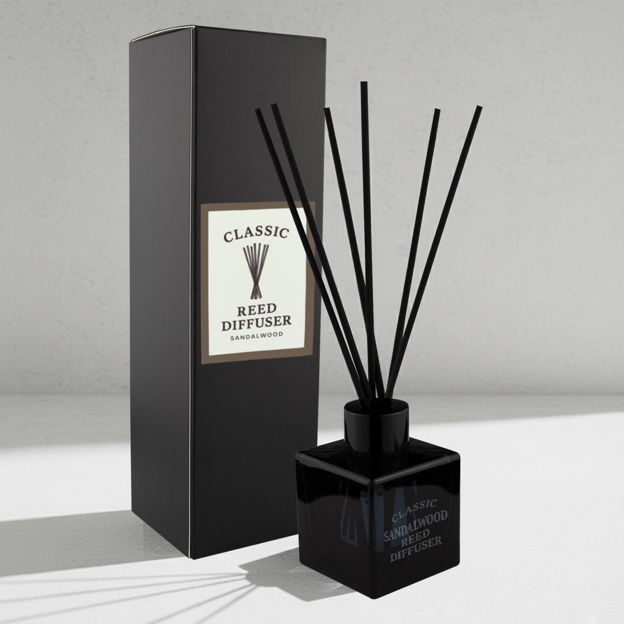 Classic Reed Diffuser – 50ml Square
