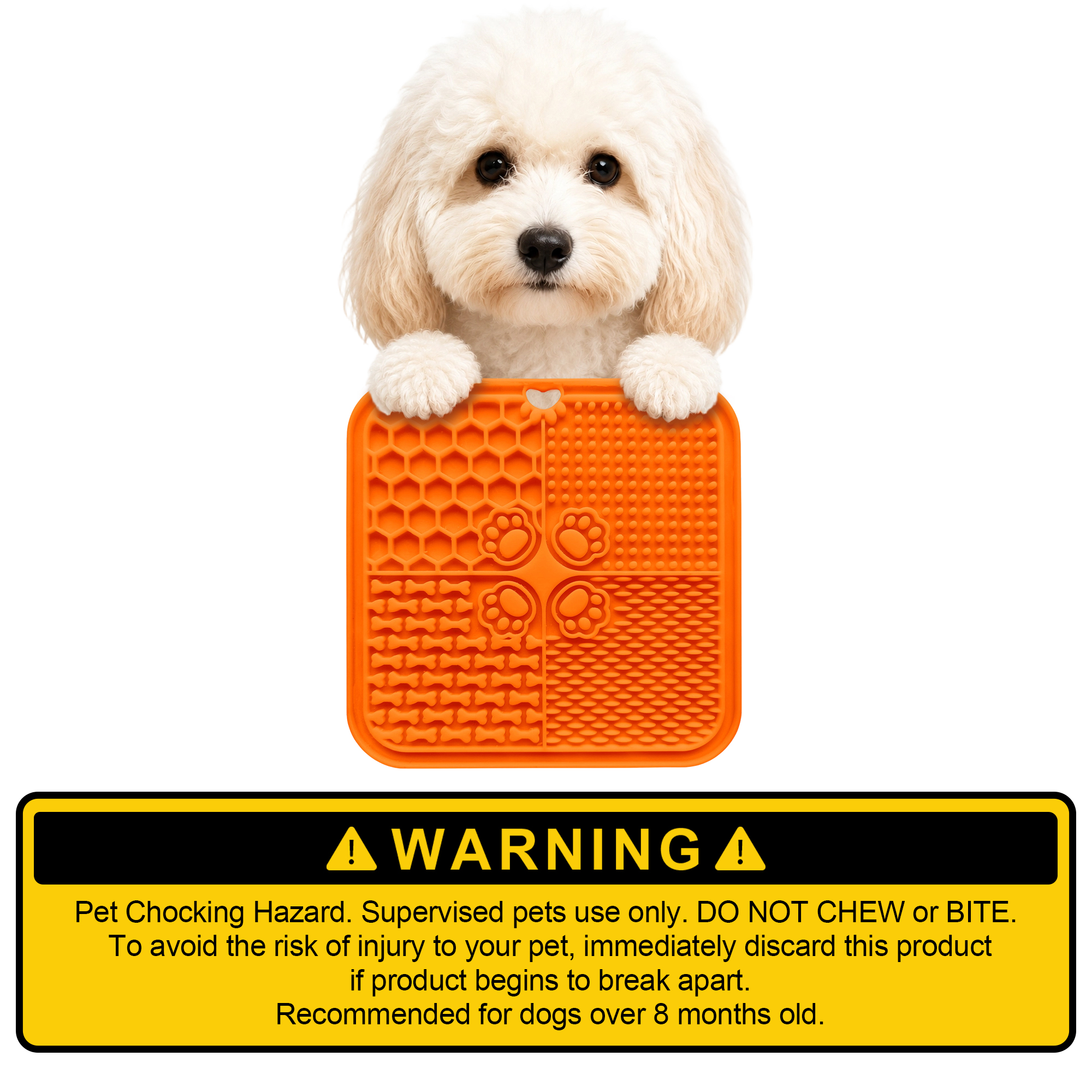 4-Section Dog Enrichment Lick Mat - Image 14