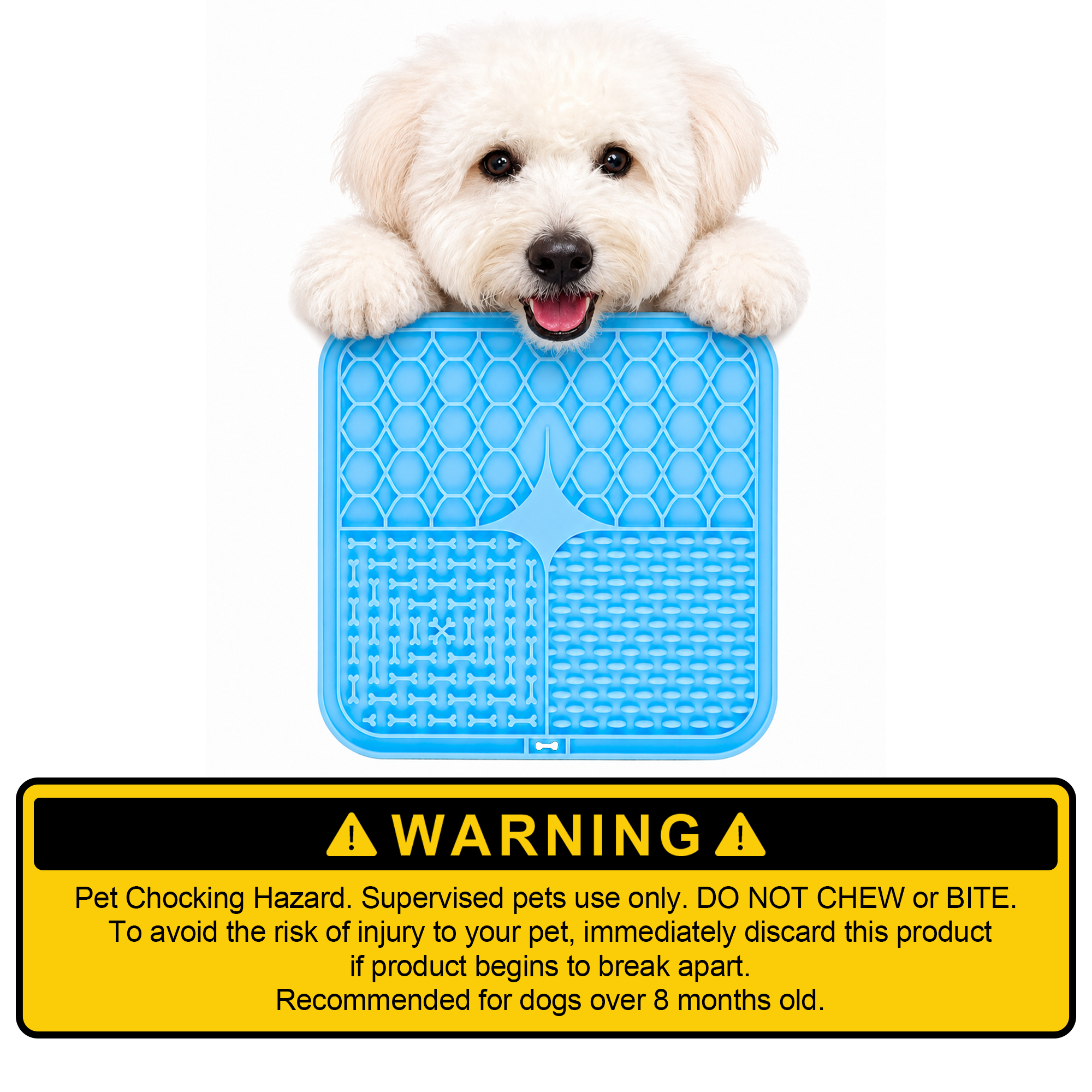 3-Section Dog Enrichment Lick Mat - Image 13
