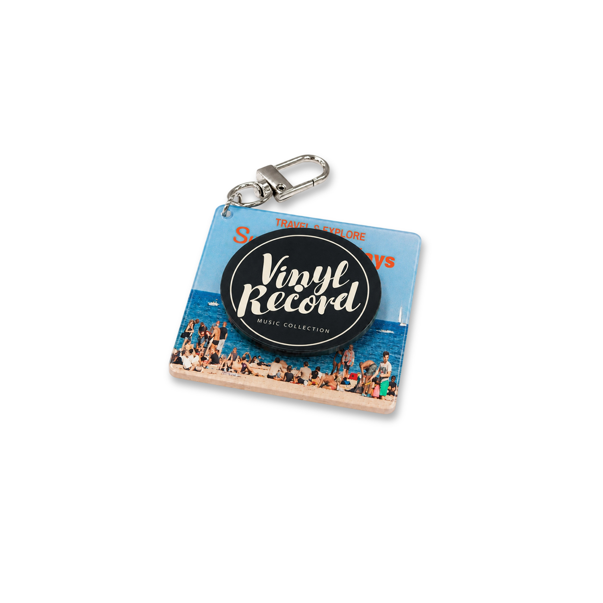 NFC Acrylic Spinning Keychain - Image 2