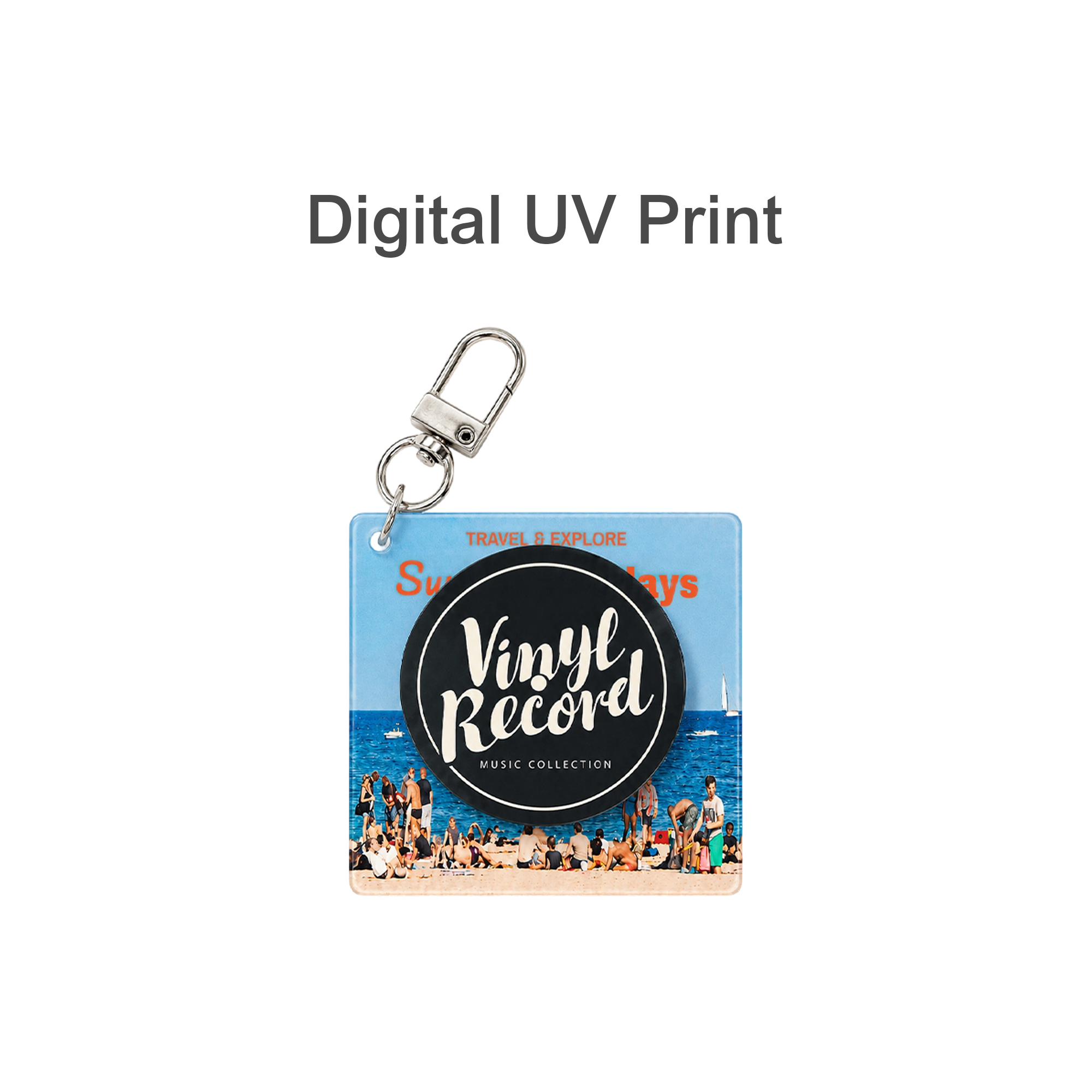 NFC Acrylic Spinning Keychain - Image 7