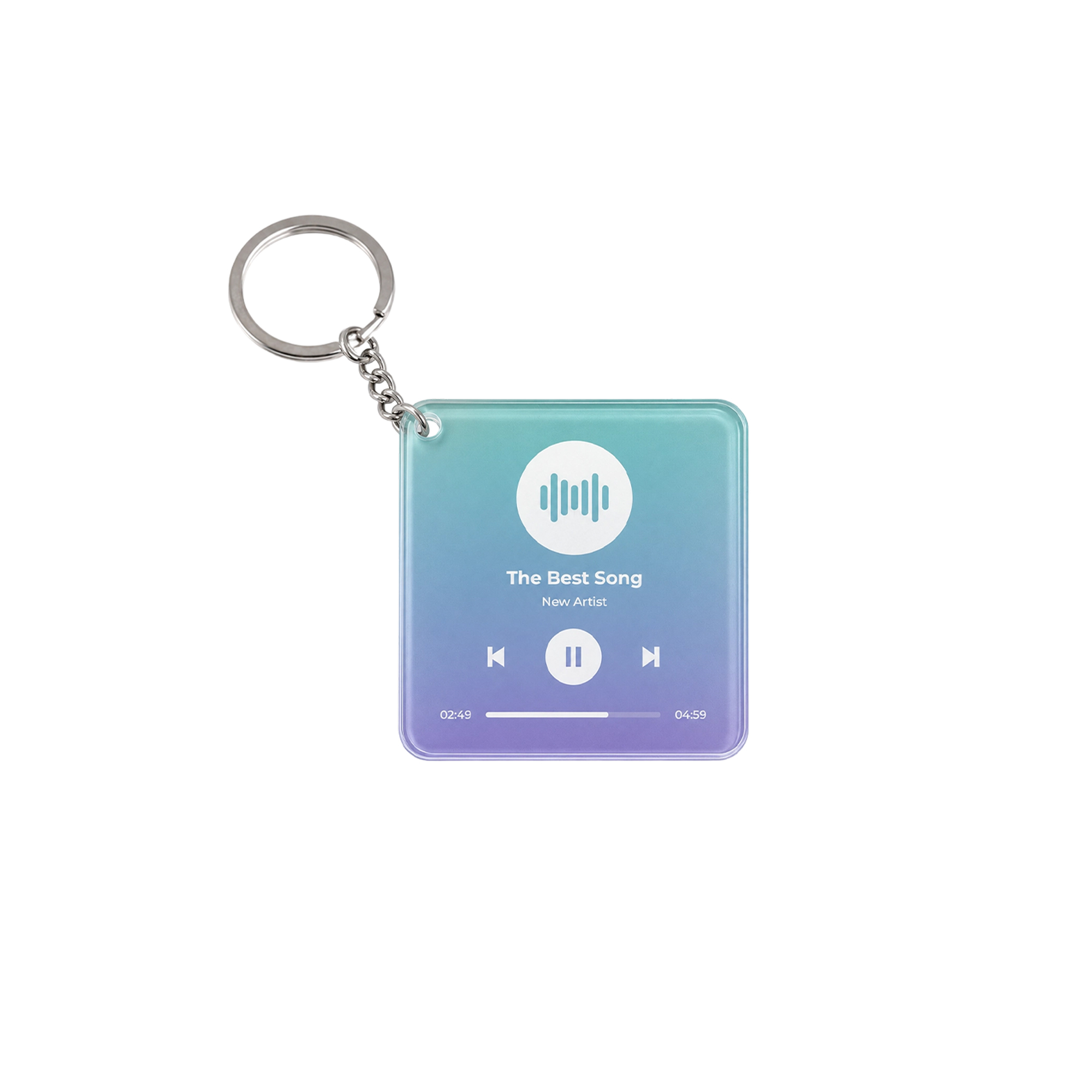 NFC Acrylic Keychain - Image 2