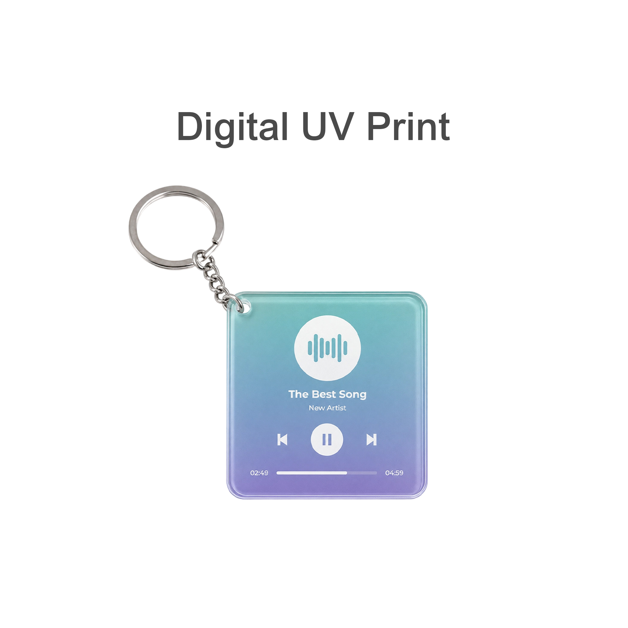 NFC Acrylic Keychain - Image 5