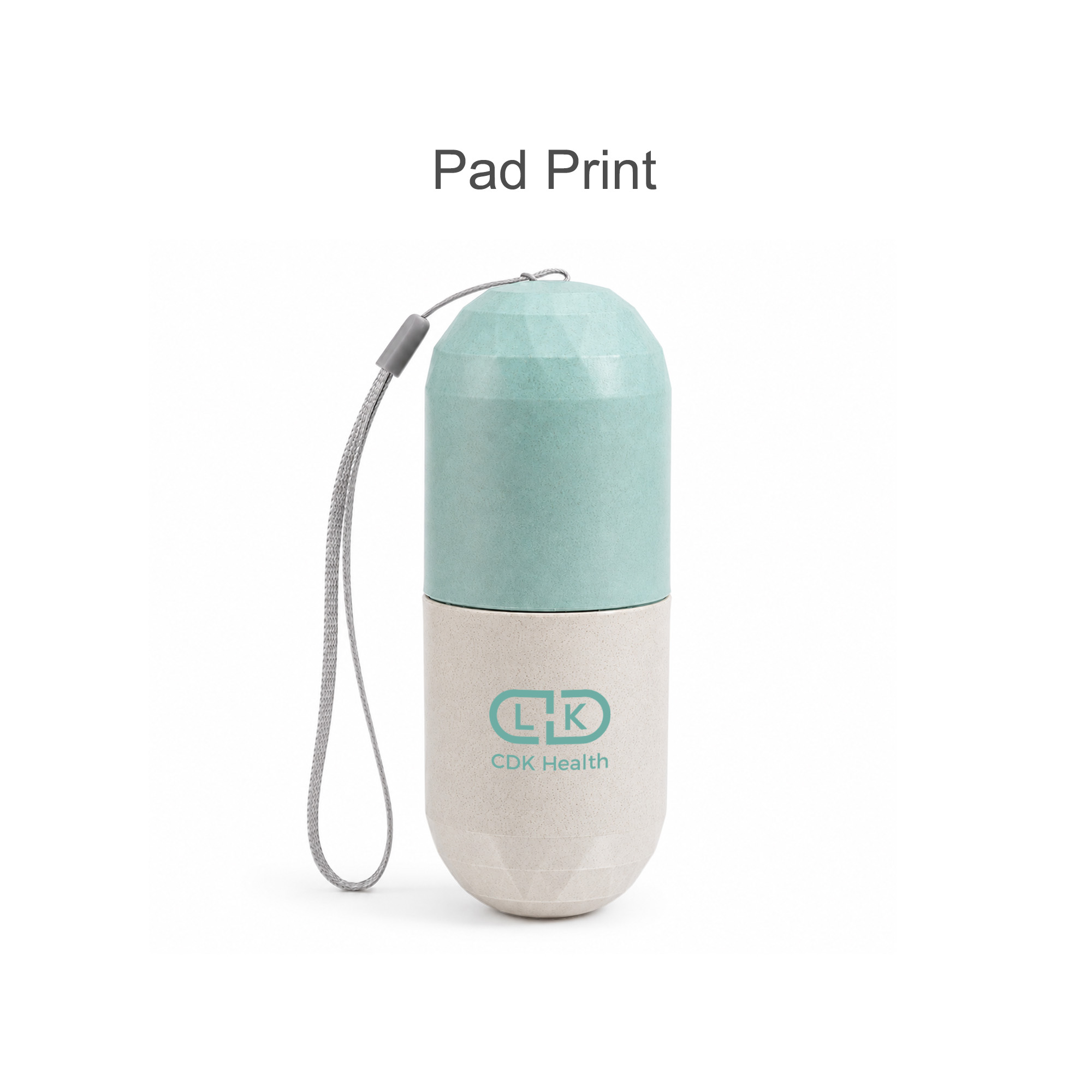 Wheat Straw Capsule Shape Pills Organizer - Image 5