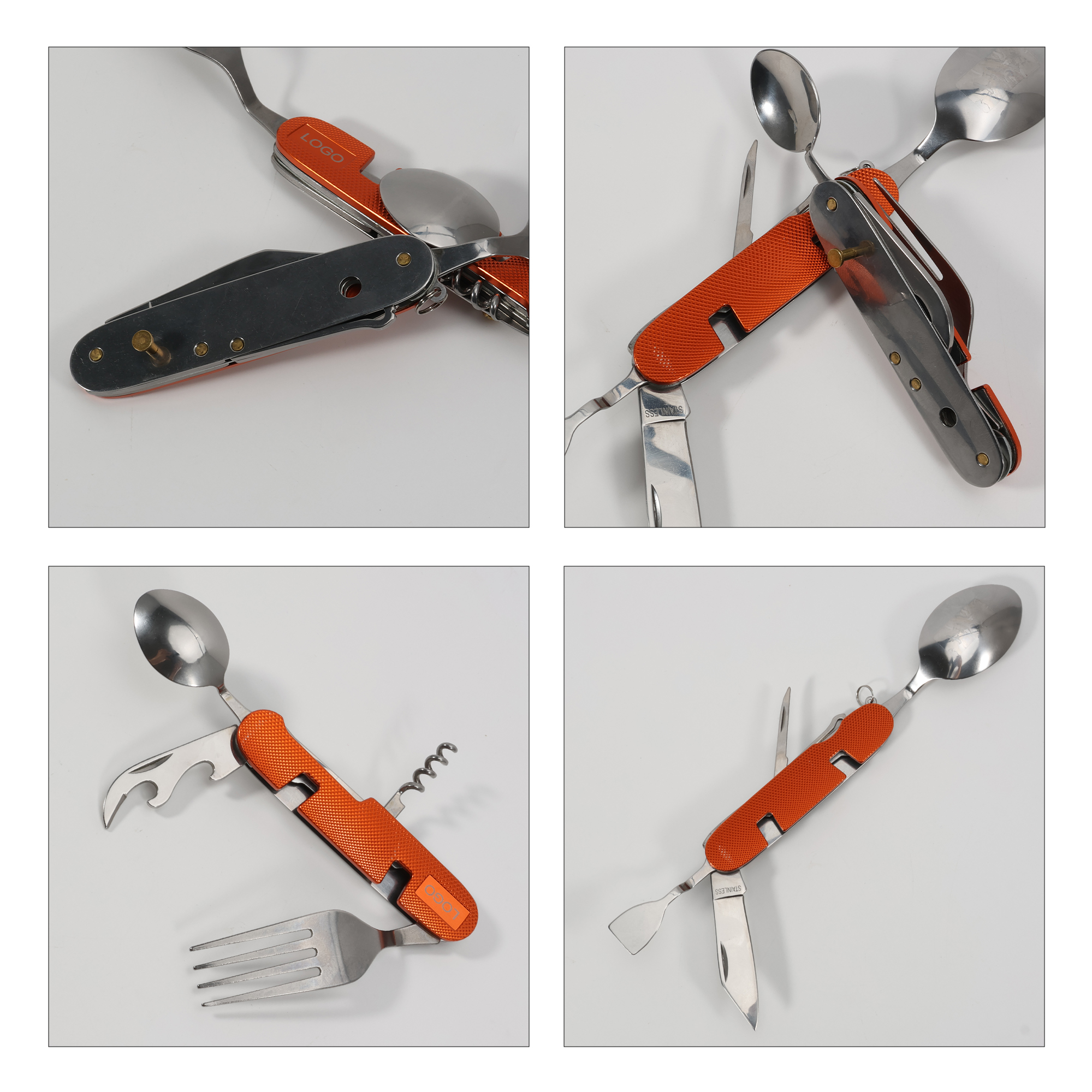 10-in-1 Multi-Function Camping Flatware Utensil - Image 8