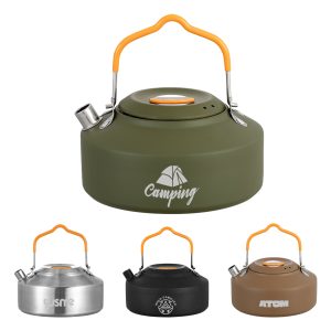1 Litre Camping Kettle Coffee Tea Pot with Lid
