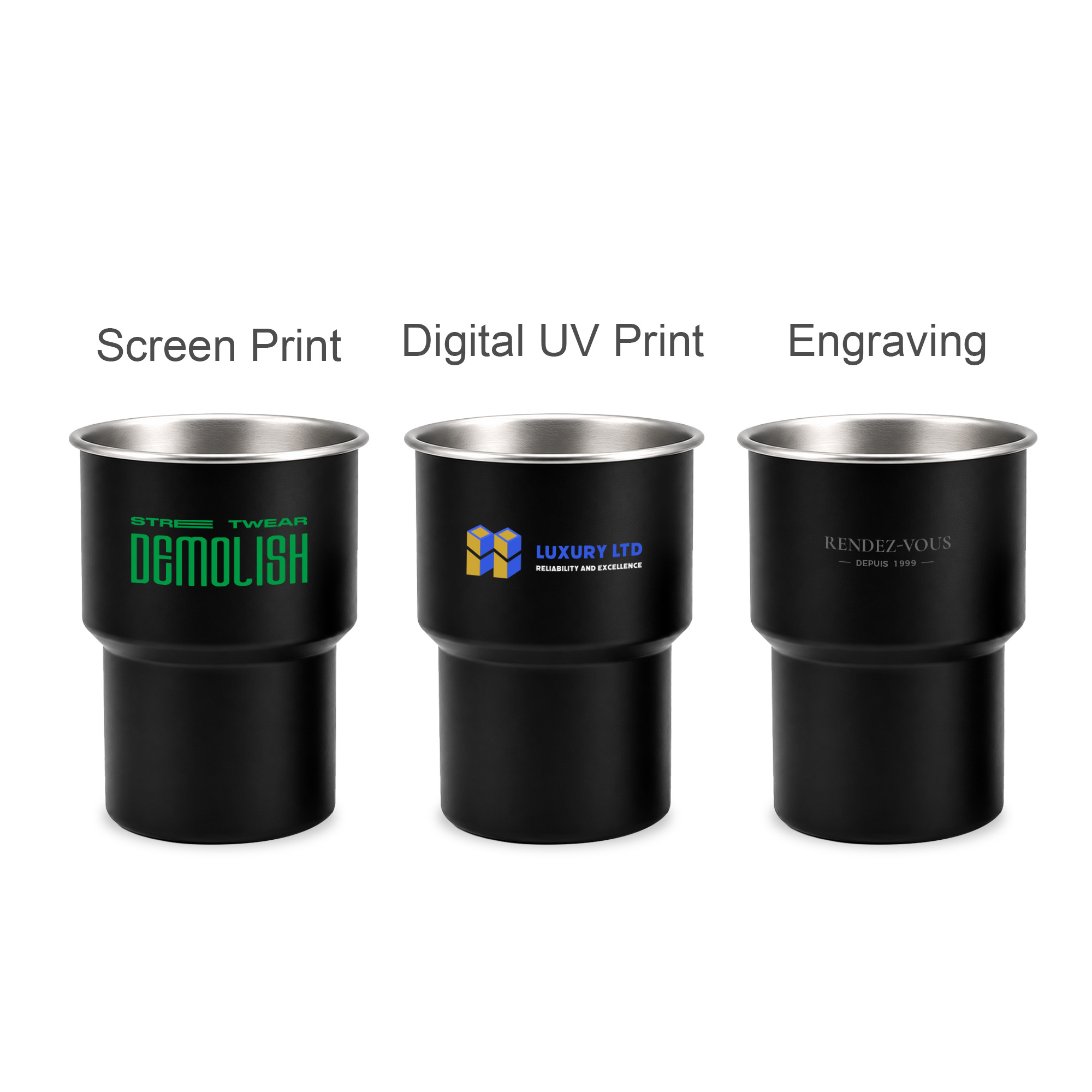 280ML/500ML Stainless Steel Camping Mug - Image 7
