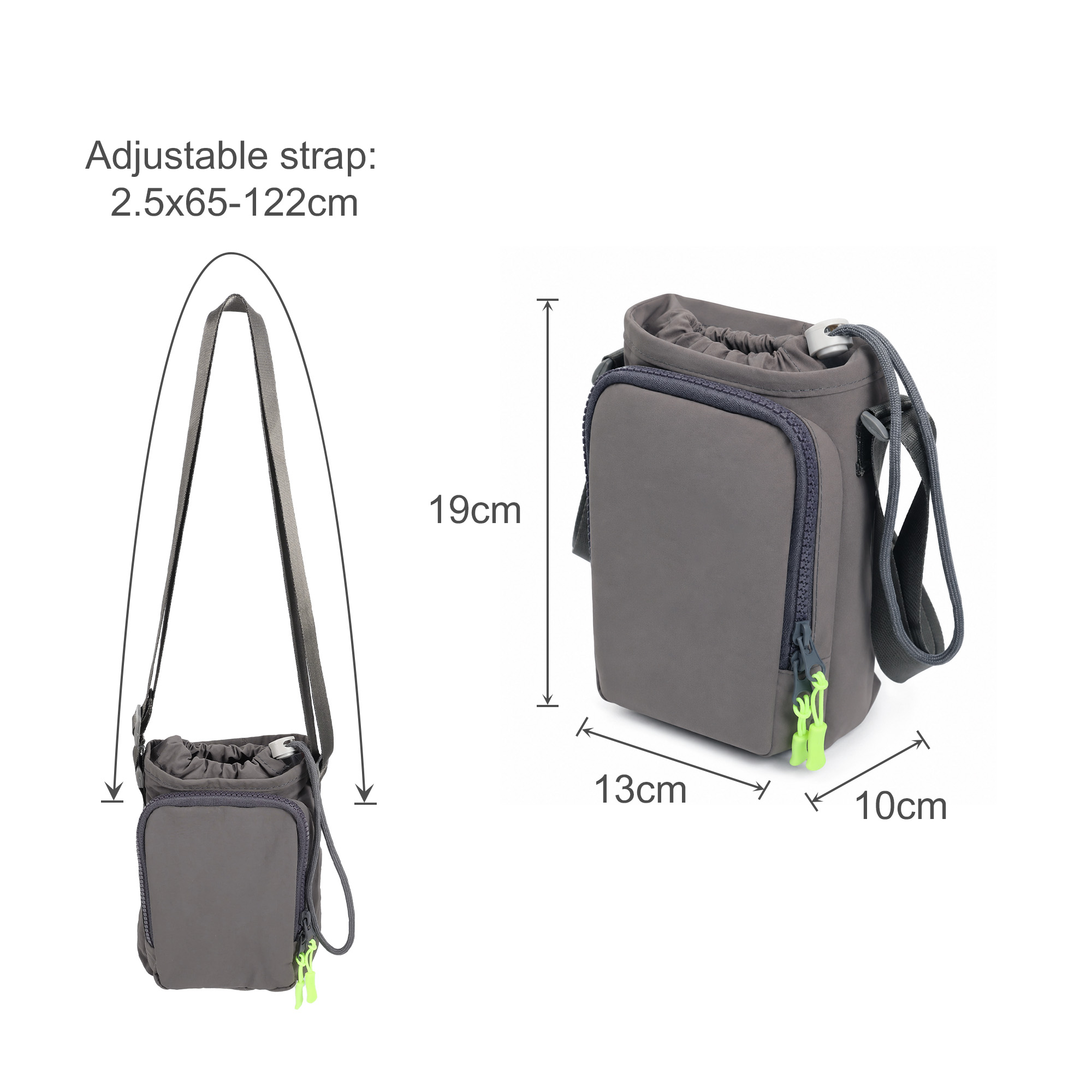 Water Bottle Holder with Strap - Image 7
