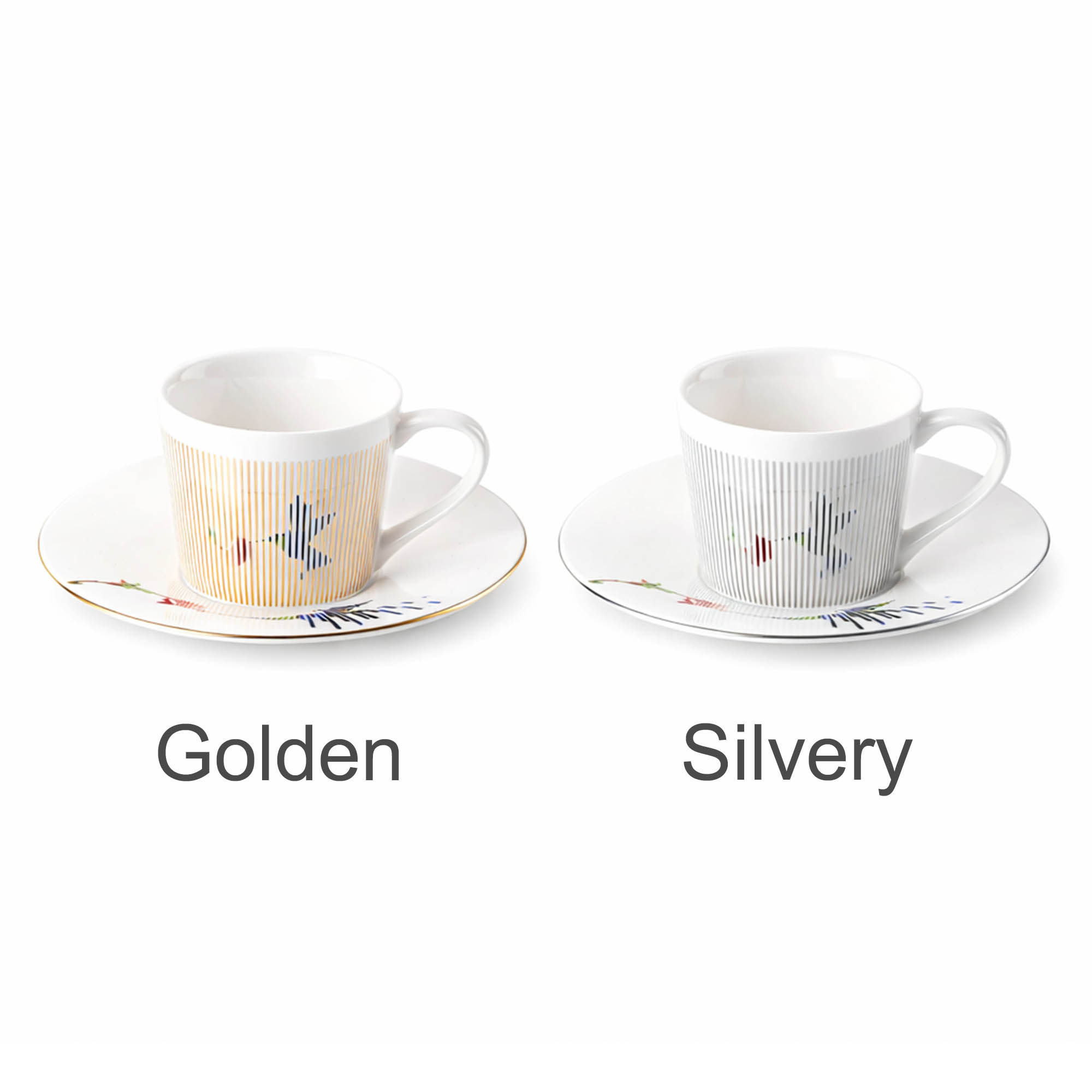 250ML Dynamic Ceramic Mirror Reflection Coffee Mug - Image 5