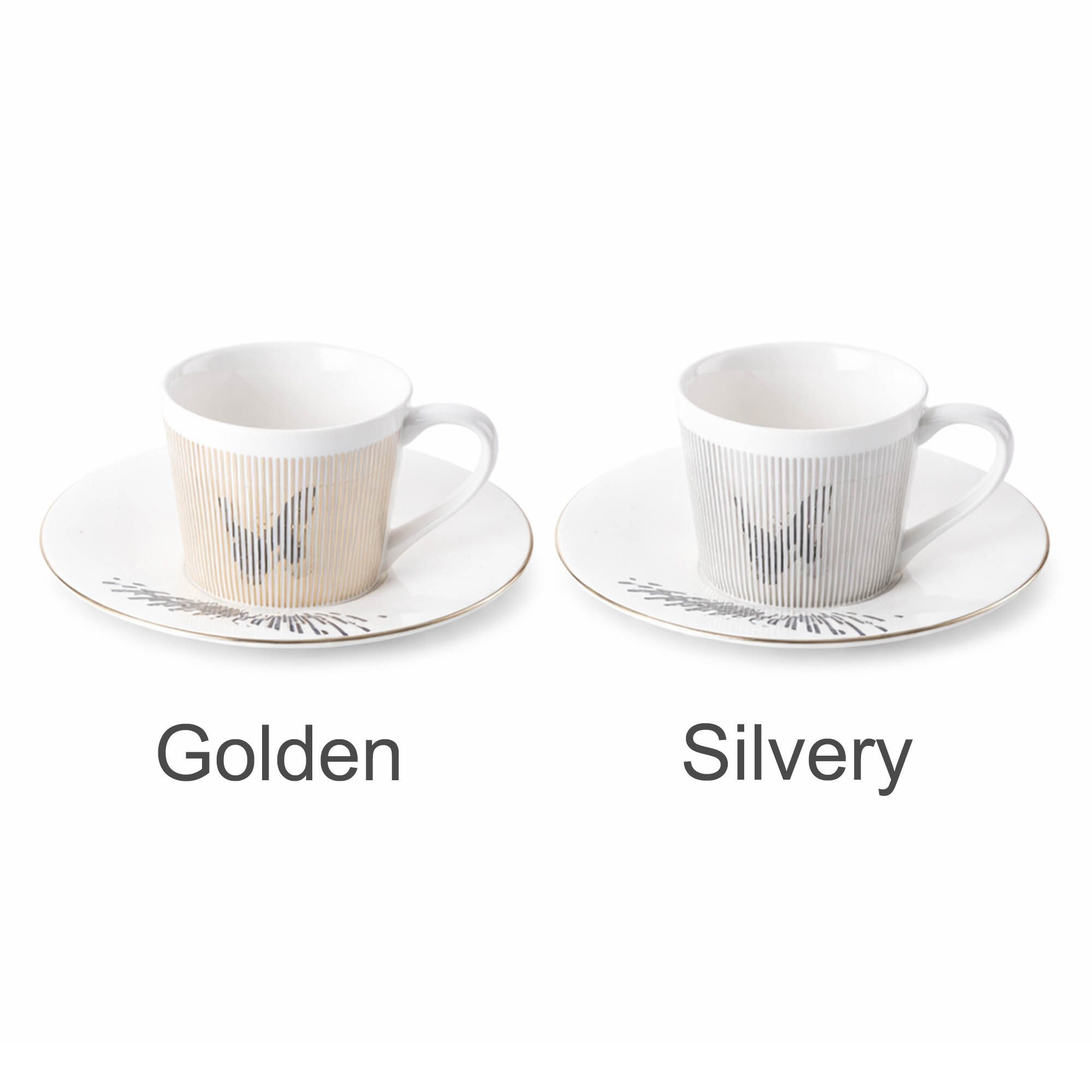 250ML Dynamic Ceramic Mirror Reflection Coffee Mug - Image 3