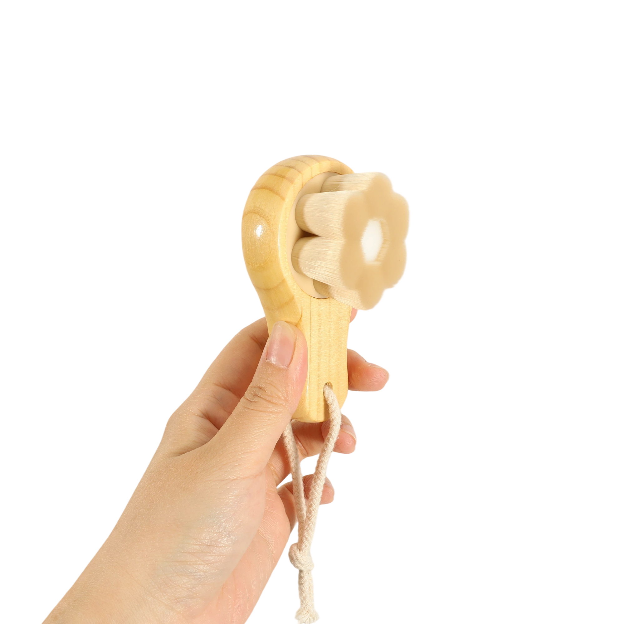 Flower Shaped Facial Cleansing Brush - Image 6