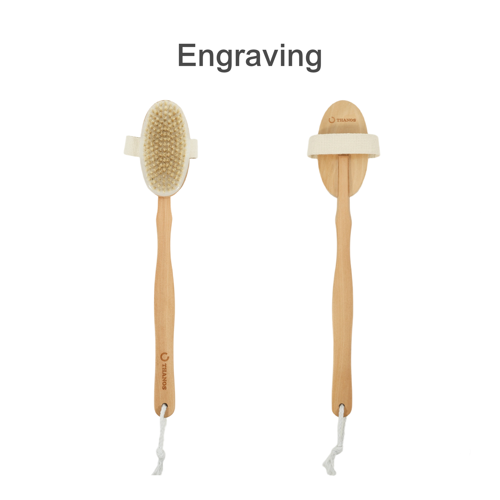 Detachable Shower Brush With Long Handle - Image 4
