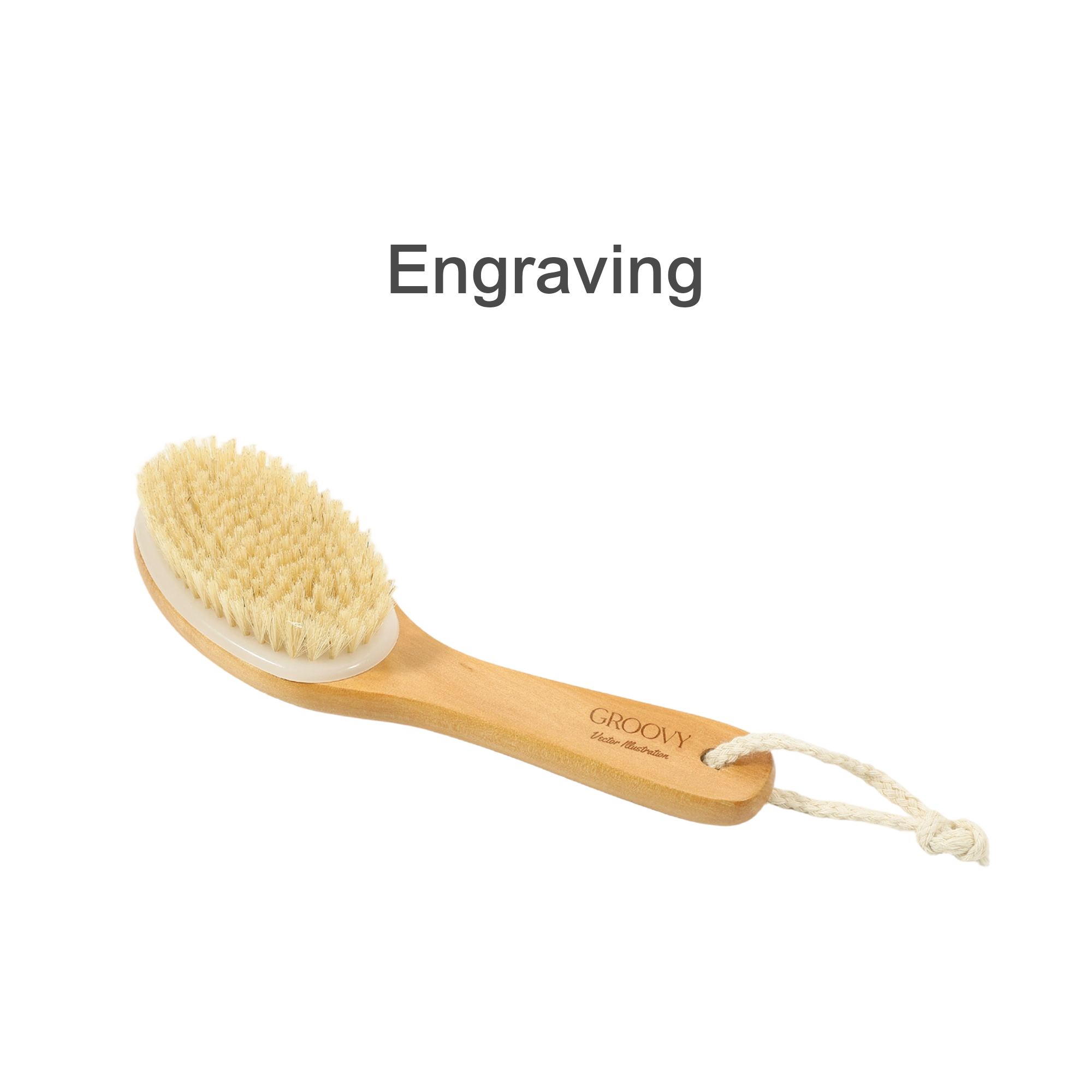 Dry Brushing Body Brush - Image 4